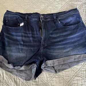 American eagle distressed Jean shorts